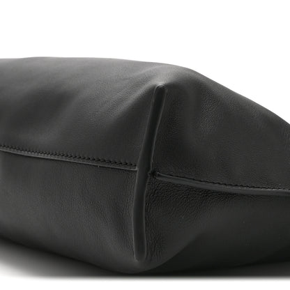 Loewe Calfskin Mini Flamenco Knot Clutch Black 10 of 10