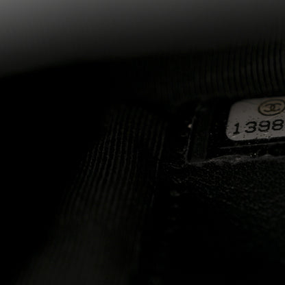 Chanel Patent Quilted Wallet On Chain WOC Black 8 of 13