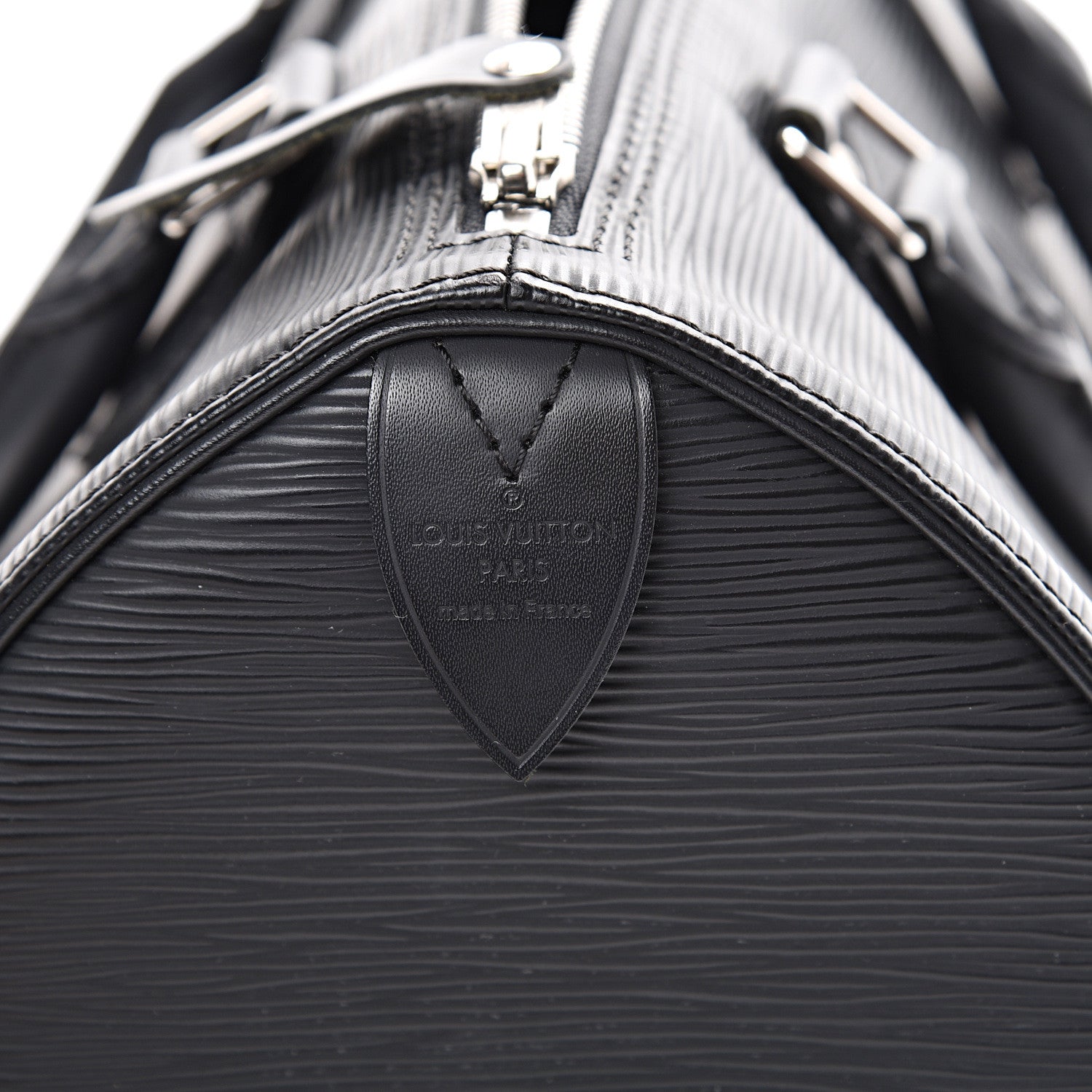 Louis Vuitton Epi Speedy 25 Black 5 of 14