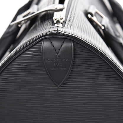 Louis Vuitton Epi Speedy 25 Black 5 of 14