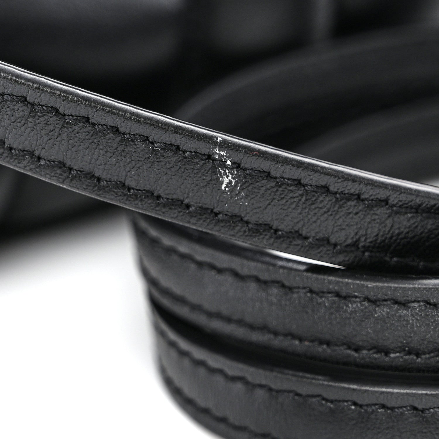 Saint Laurent Calfskin Y Quilted Monogram Toy Loulou Crossbody Satchel Black 13 of 13