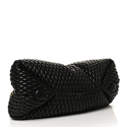 Proenza Schouler Lambskin Quilted Tobo Chain Shoulder Bag Black 4 of 9