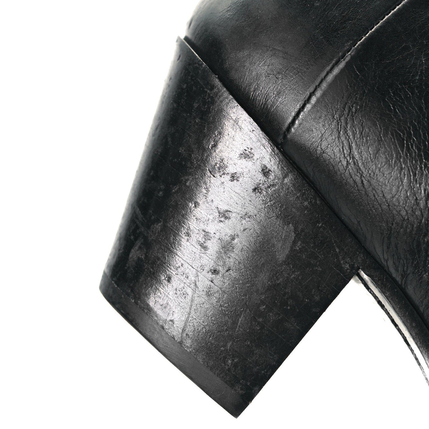Saint Laurent Calfskin Finn 60 Ankle Boots 40 Black 10 of 11