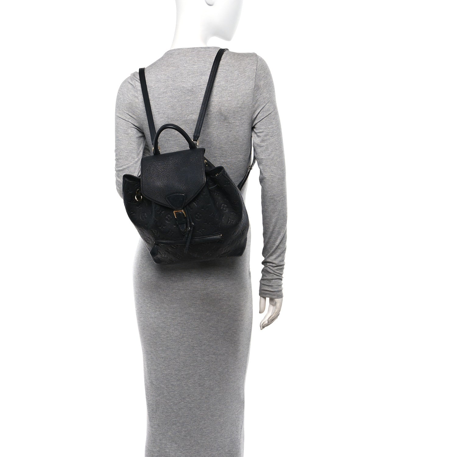 Louis Vuitton Empreinte Montsouris NM Backpack Black 2 of 11