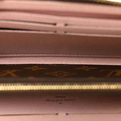 Louis Vuitton LOUIS VUITTON Monogram Clemence Wallet Rose Ballerine 6 of 9