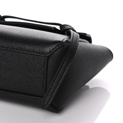 Celine Grained Calfskin Pico Belt Bag Black 9 of 10