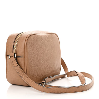 Gucci Pebbled Calfskin Small Soho Disco Bag Camelia 3 of 11