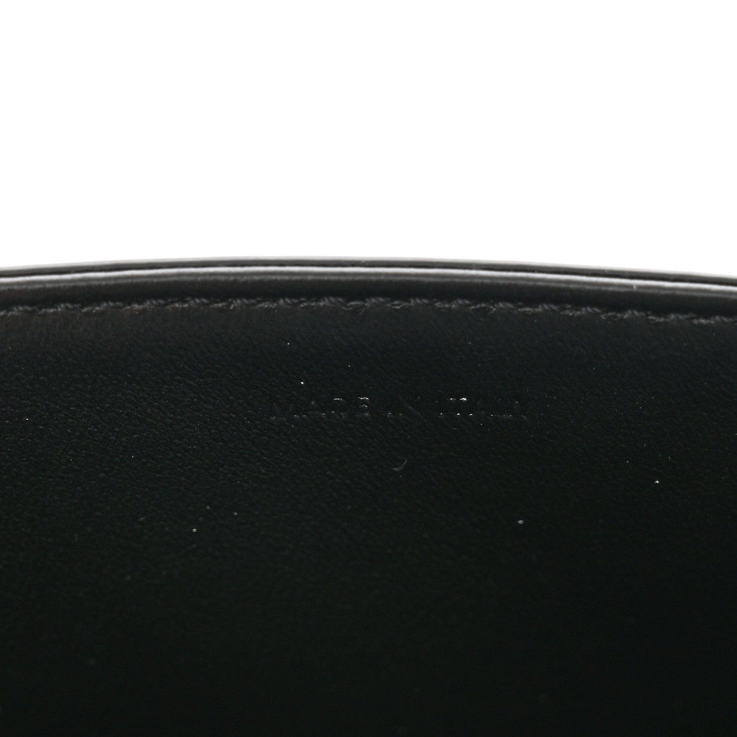 Celine Shiny Calfskin Teen Triomphe Black 8 of 10