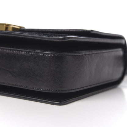 Saint Laurent Smooth Calfskin Suede Medium Bellechasse Black 9 of 10