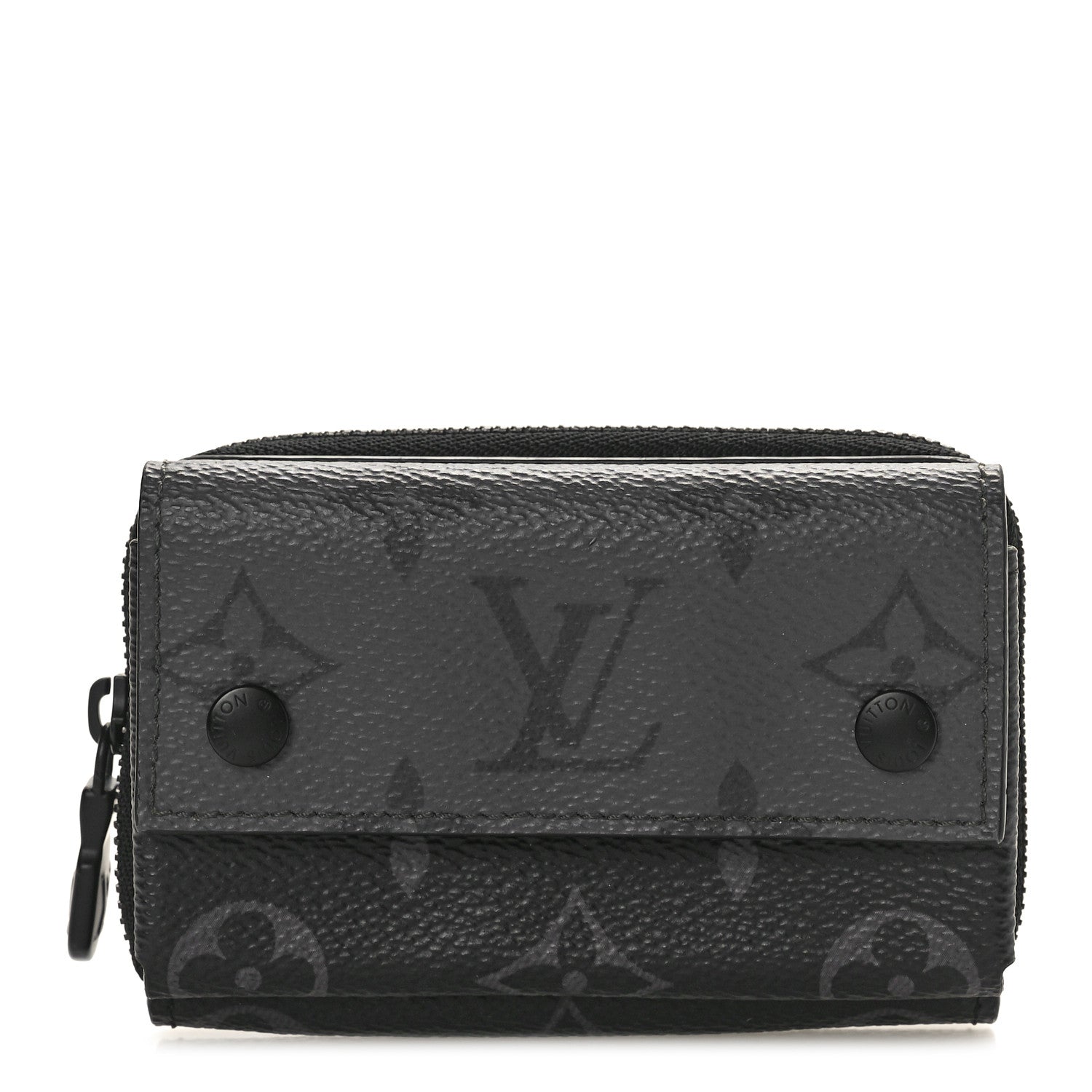 Louis Vuitton Reverse Monogram Eclipse Organizer Zippy Compact Wallet 1 of 7