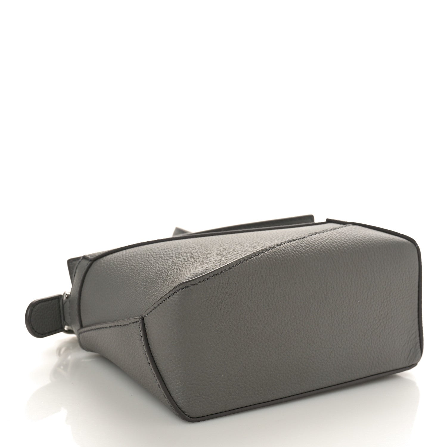 Loewe Soft Grained Calfskin Mini Puzzle Edge Bag Gunmetal 4 of 8