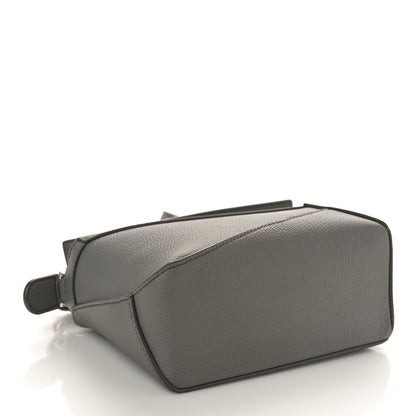 Loewe Soft Grained Calfskin Mini Puzzle Edge Bag Gunmetal 4 of 8