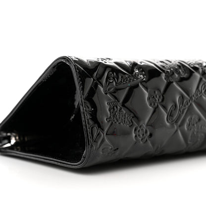 Chanel Patent Calfskin Lucky Symbols Pochette Black 9 of 15