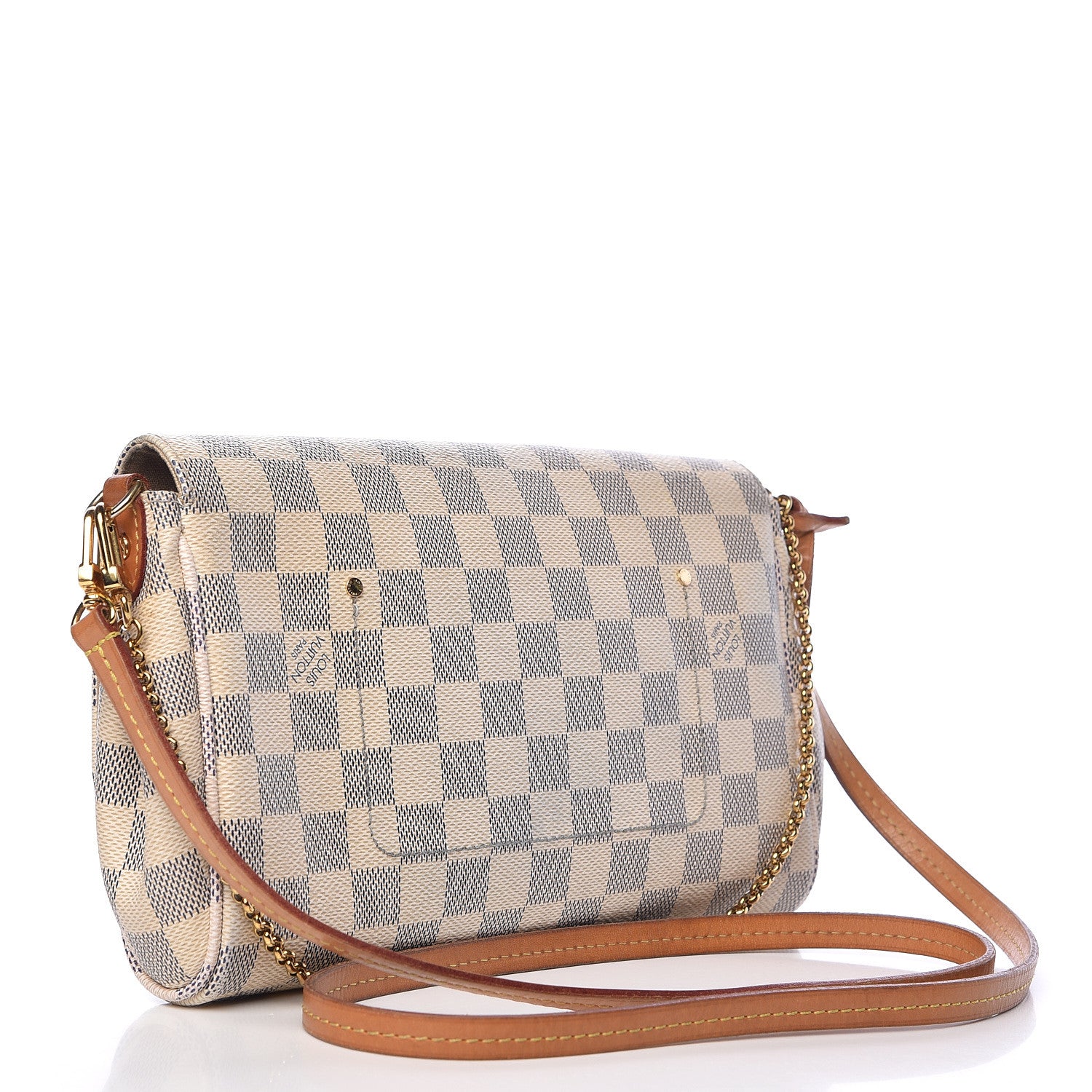Louis Vuitton Damier Azur Favorite MM 3 of 13
