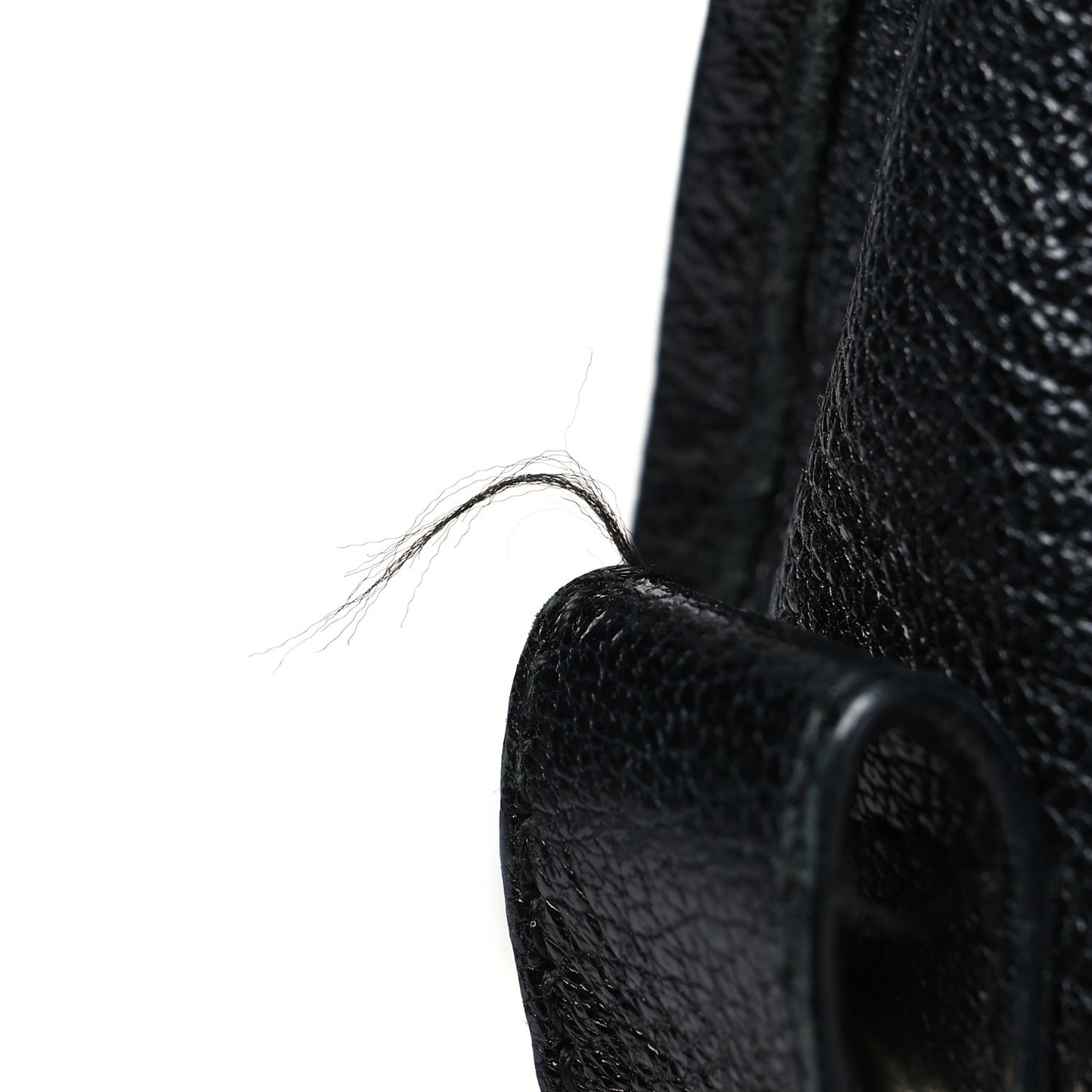 Chevre Gold Metallic Edge Hardware City Black