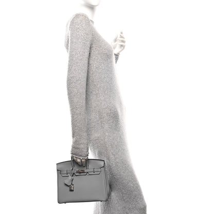 Hermes Togo Birkin 25 Gris Pantin 2 of 11