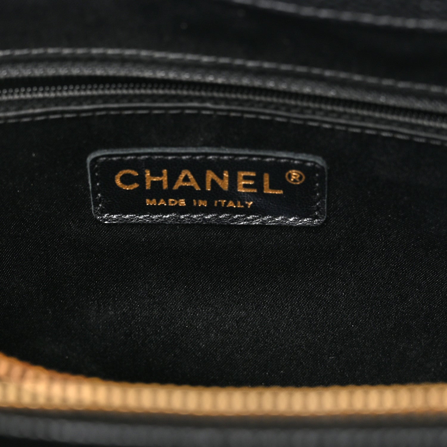 Chanel Caviar Quilted XL Grand Shopping Tote GST Black 6 of 10