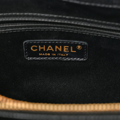 Chanel Caviar Quilted XL Grand Shopping Tote GST Black 6 of 10
