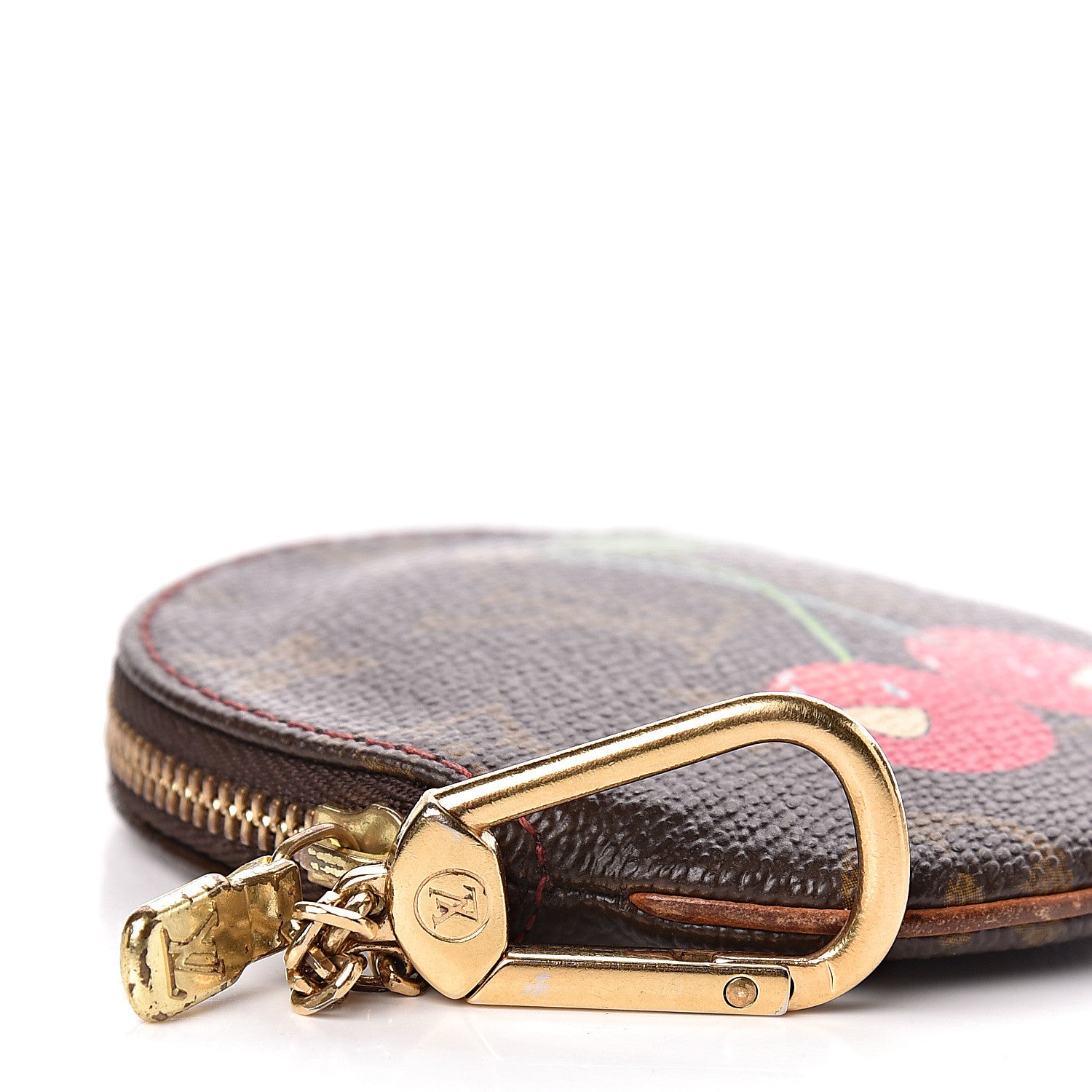 Louis Vuitton Monogram Cerises Round Coin Purse 10 of 11