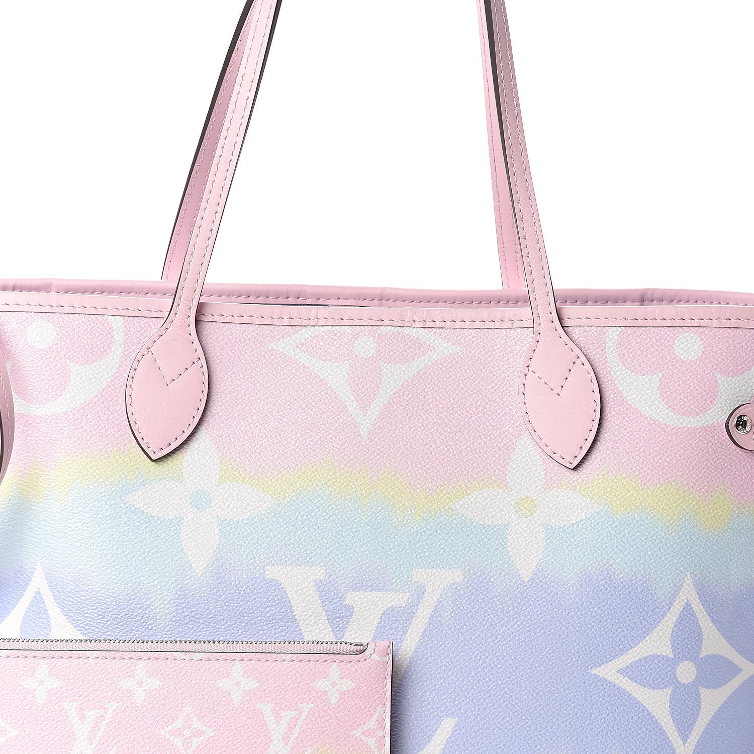 Louis Vuitton Monogram Escale Neverfull MM Pastel 7 of 9
