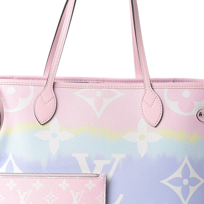 Louis Vuitton Monogram Escale Neverfull MM Pastel 7 of 9
