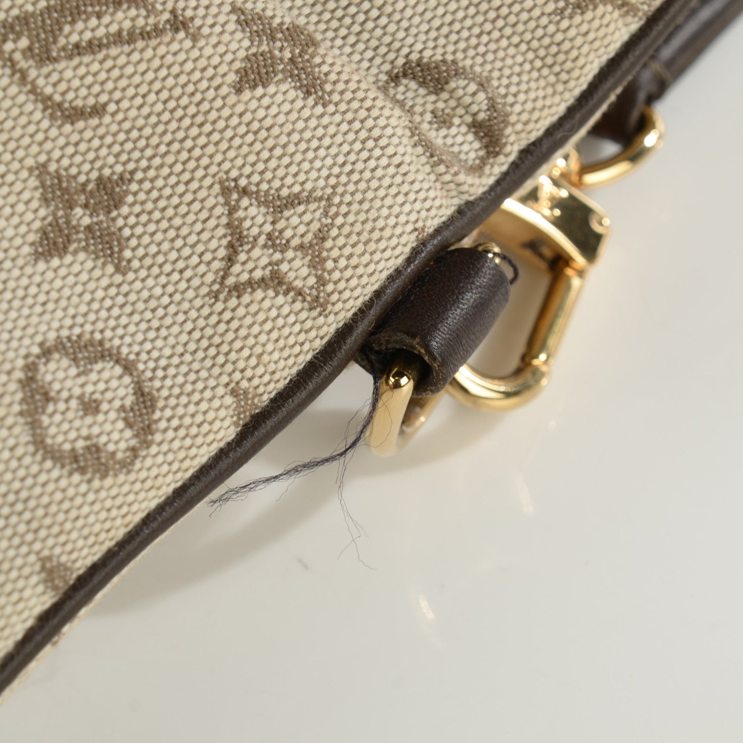 Louis Vuitton Mini Monogram Francoise Kaki 8 of 9