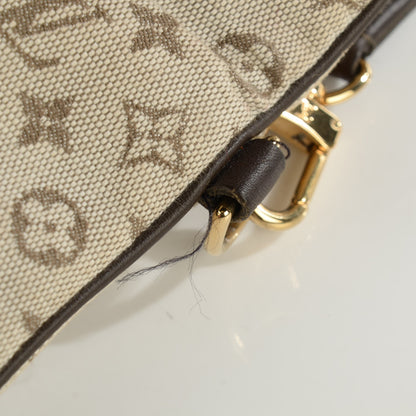 Louis Vuitton Mini Monogram Francoise Kaki 8 of 9