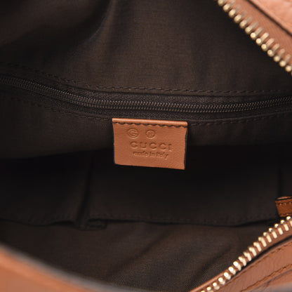 Gucci Guccissima Hobo Shoulder Bag Saffron 6 of 11