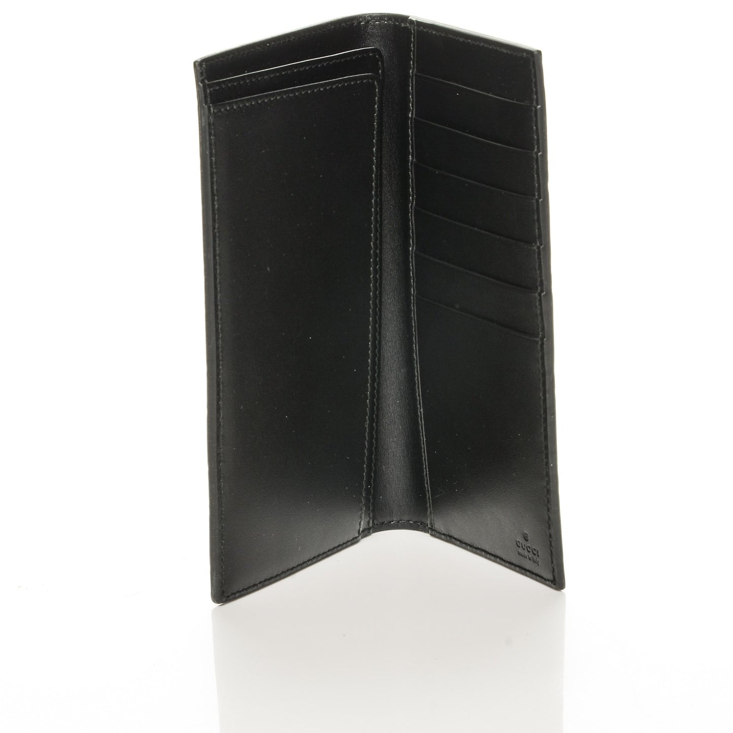 Guccissima Margaux Calfskin Avel Wallet Black