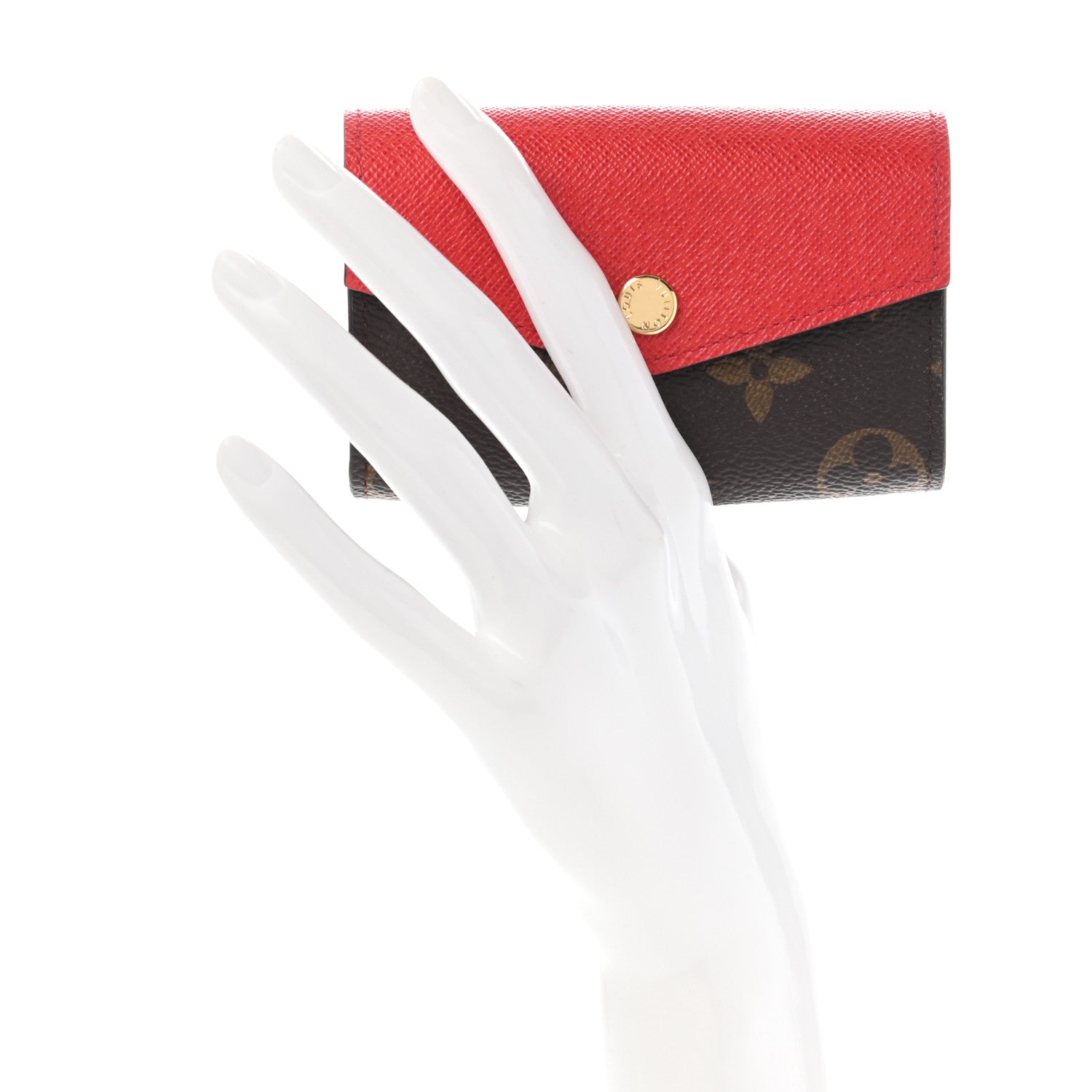 Louis Vuitton Monogram Sarah Multicartes Coquelicot 2 of 8