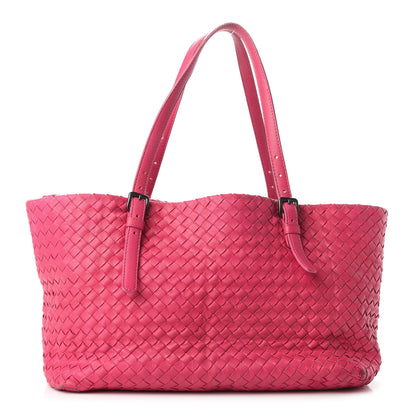 Bottega Veneta Nappa Intrecciato Medium Seamless Tote Fuchsia 1 of 13