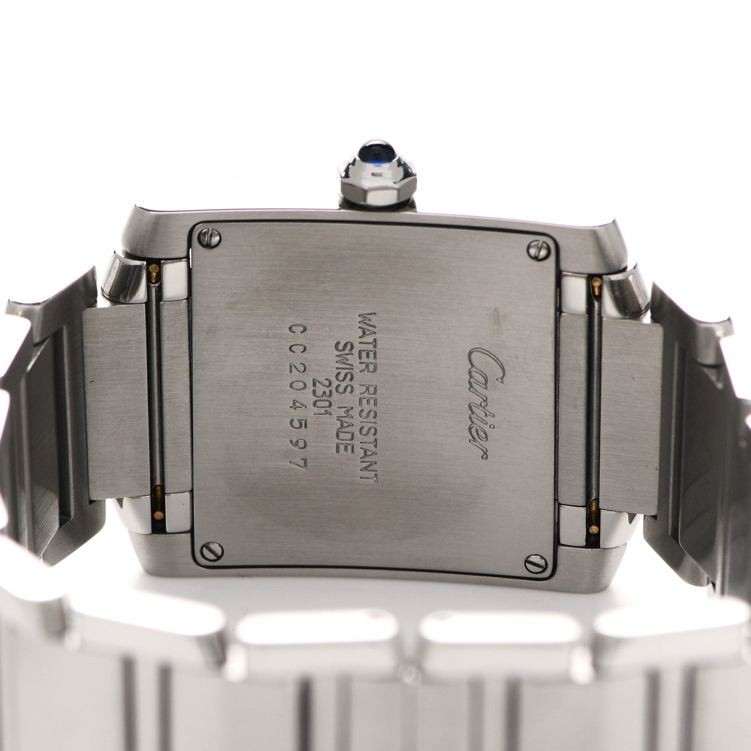 Cartier Stainless Steel 25mm Tank Francaise Quartz Watch 4 of 5