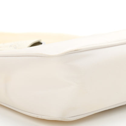 Prada Tessuto Nylon Mini Re-Edition 2000 Bag White 9 of 10