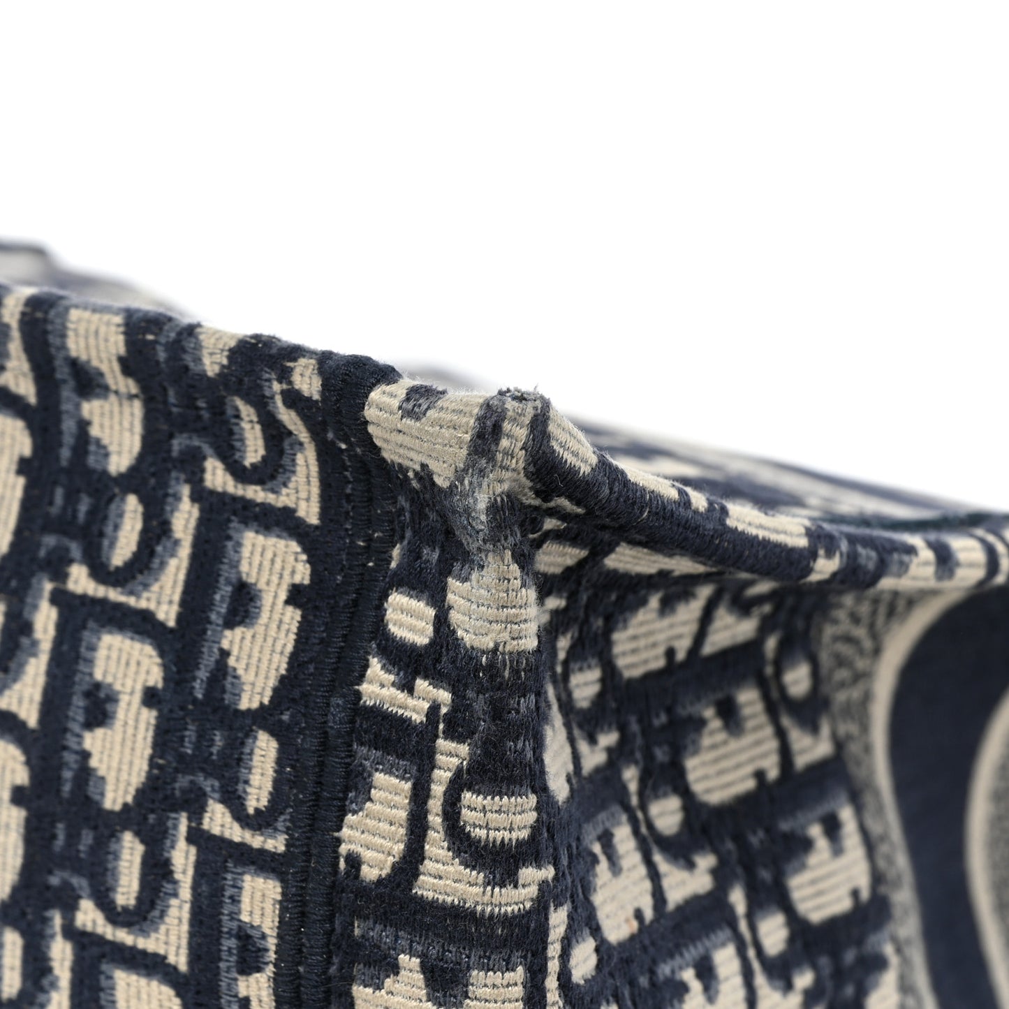 Oblique Medium Book Tote Blue Multicolor
