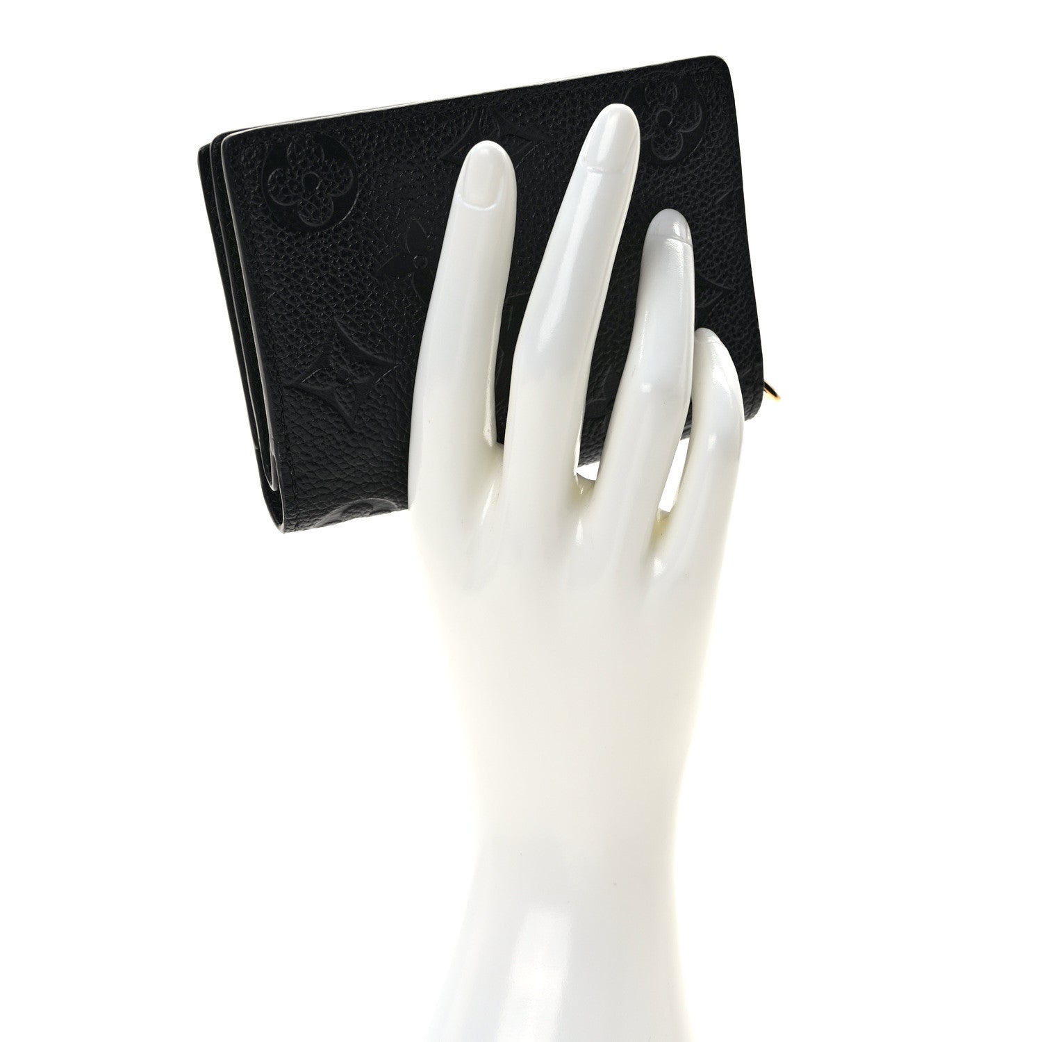 Louis Vuitton Empreinte Cléa Wallet Black 2 of 8