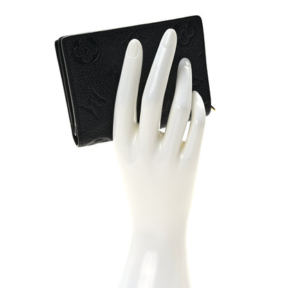 Louis Vuitton Empreinte Cléa Wallet Black 2 of 8