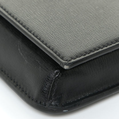 Saint Laurent Smooth Calfskin Monogram Phone Holder Crossbody Black 13 of 23