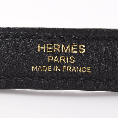Hermes Togo Kelly Retourne 25 Black 34 of 36