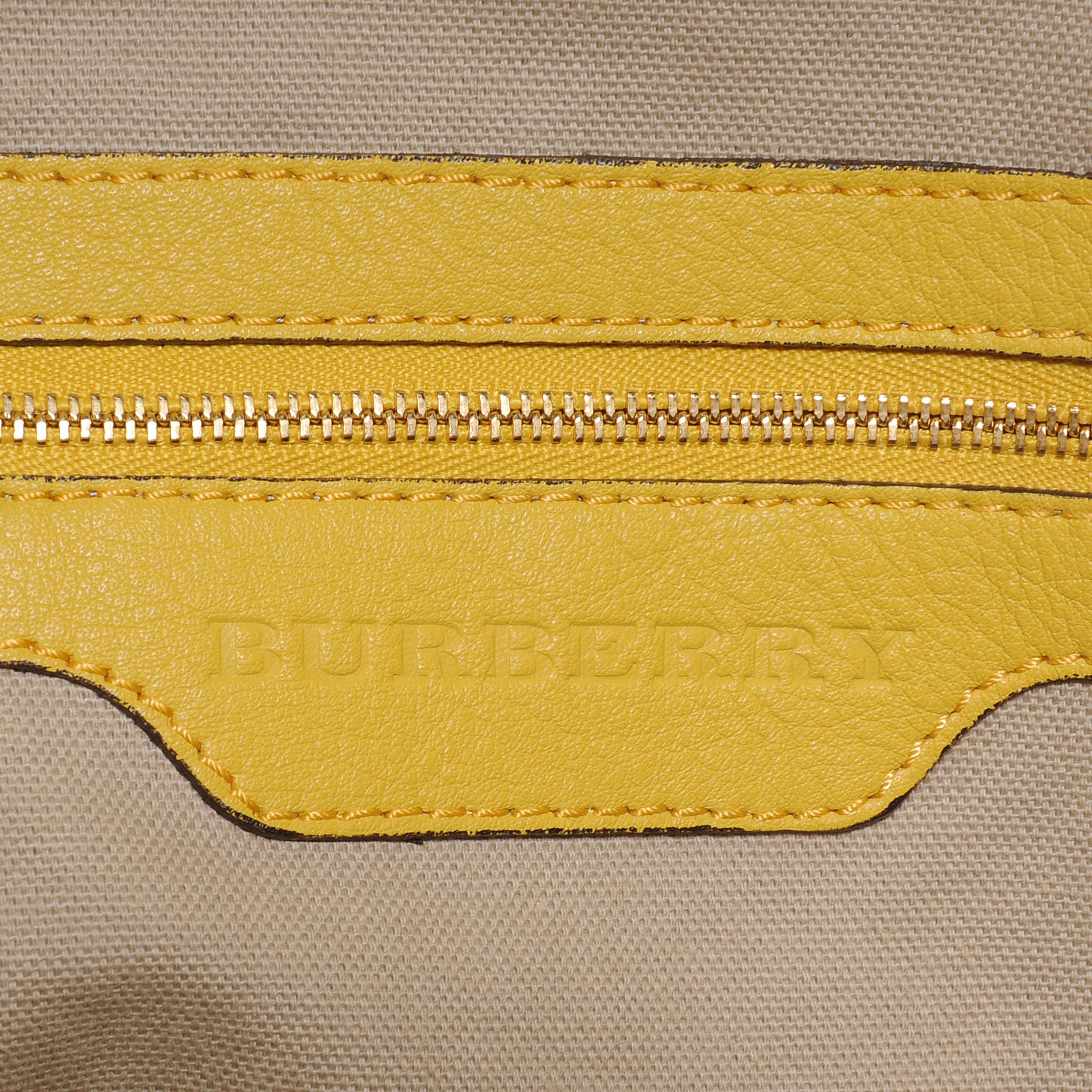 Burberry House Check Canterbury Hobo Yellow 6 of 11