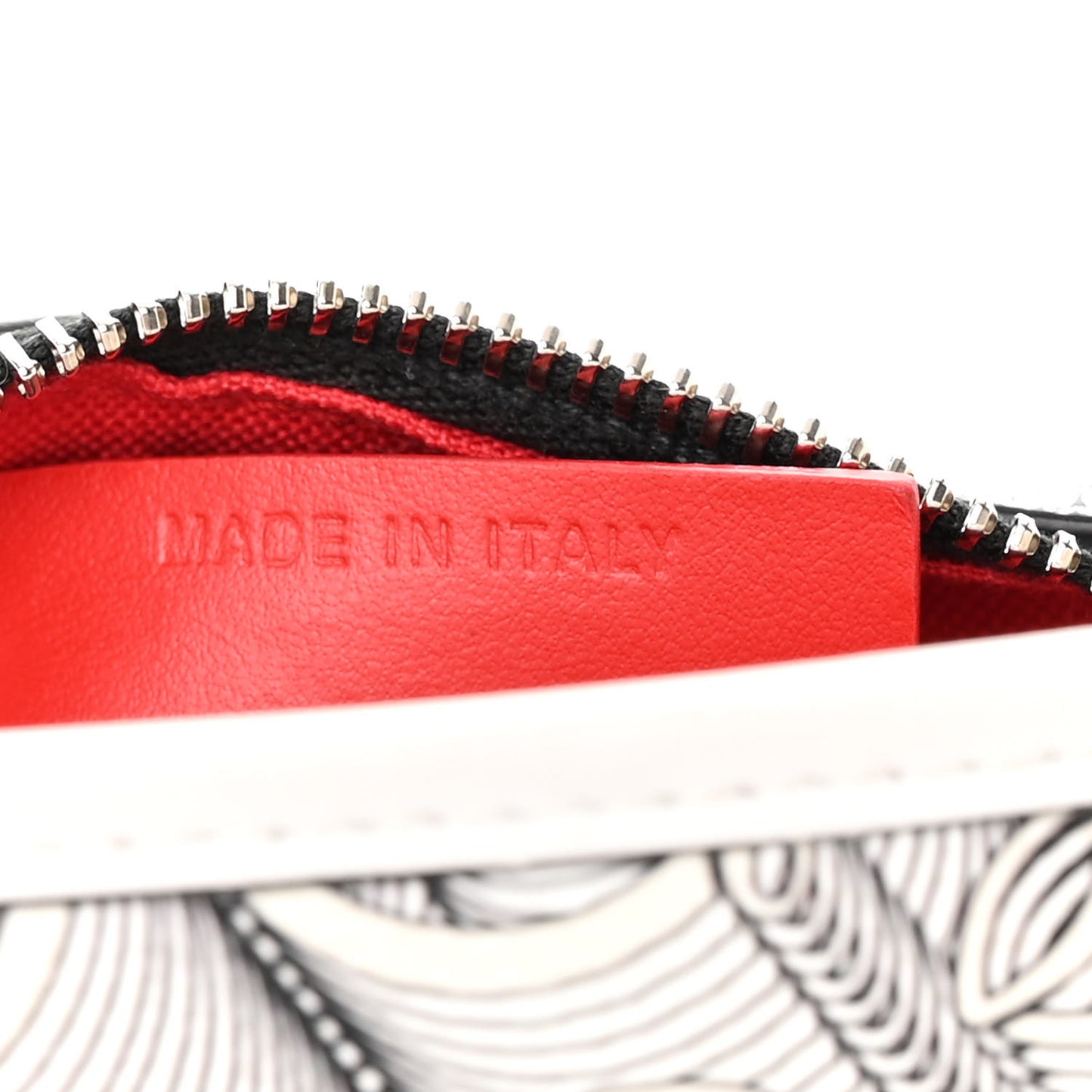 Calfskin Small Loubinth Radioloubi White Black