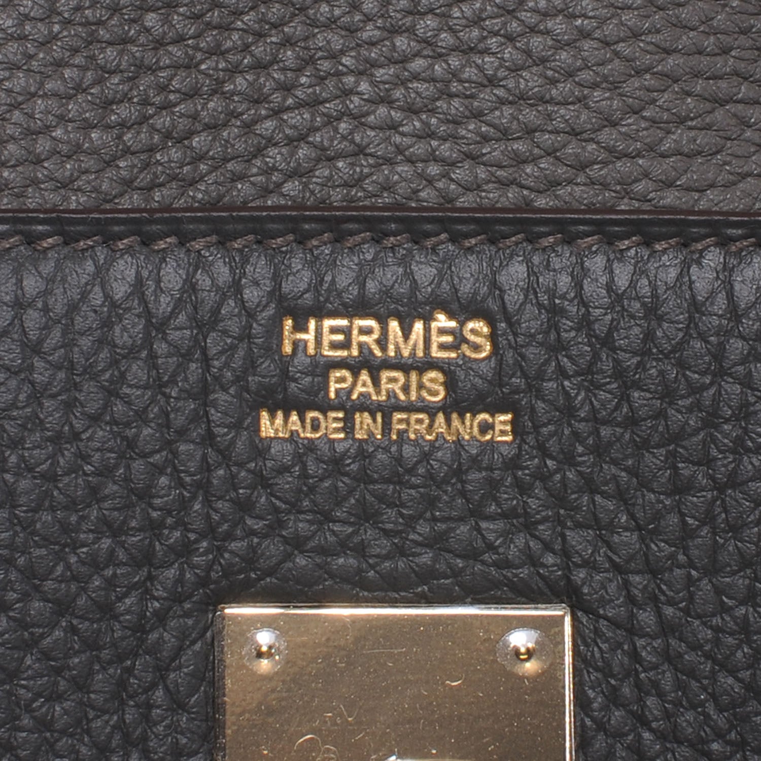 Hermes Taurillon Clemence and Lizard Club Birkin 35 Etain 11 of 11