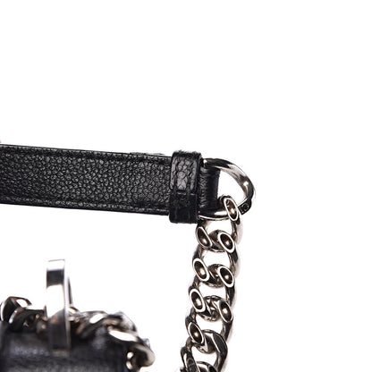 Christian Dior Grained Calfskin Medium Diorama Flap Bag Black 13 of 18