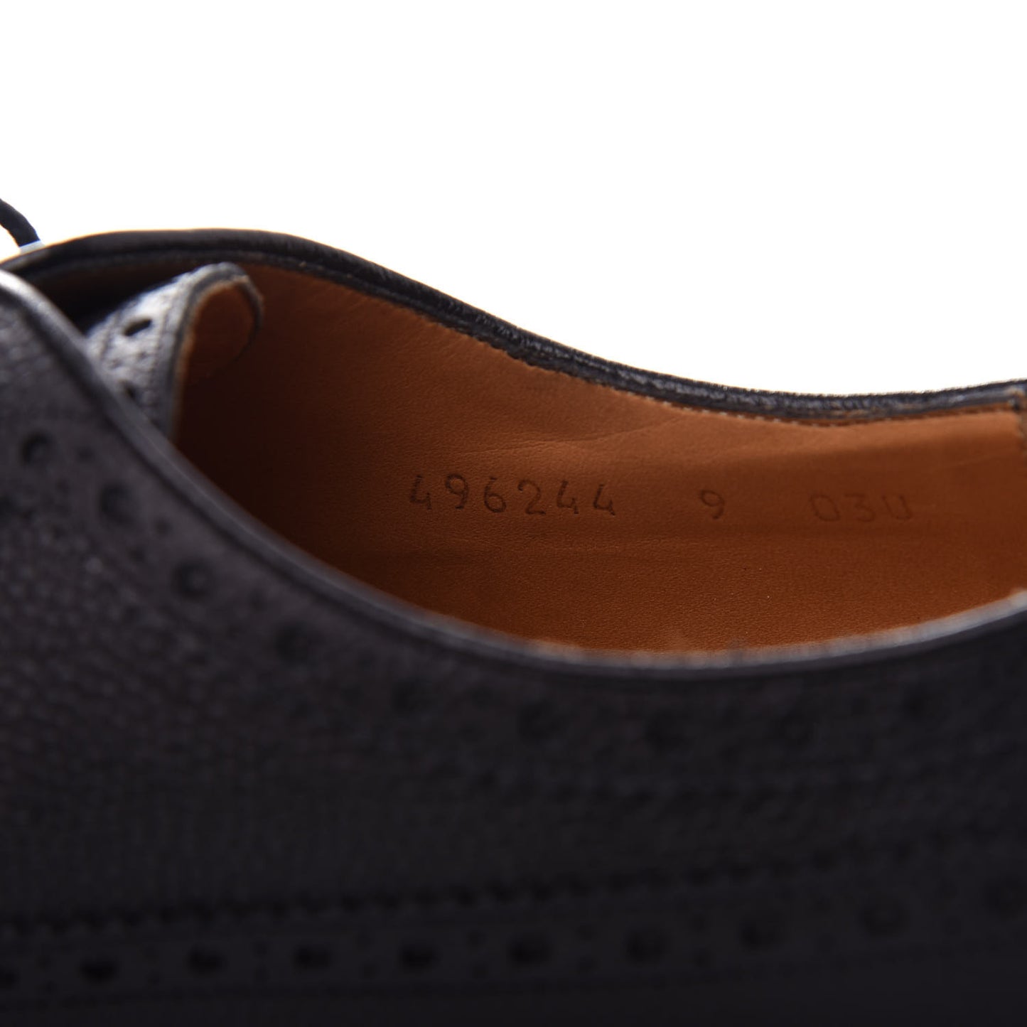 Calfskin Web Mens Queercore Brogue Derby Loafers 9 Black