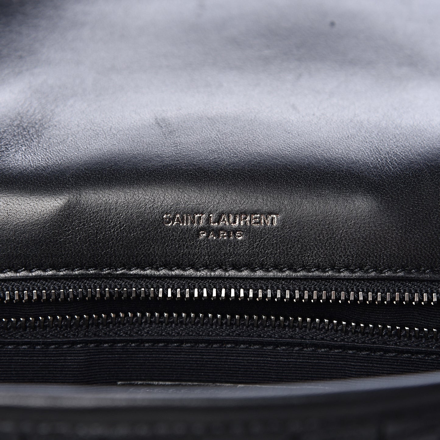 Calfskin Ayers Patchwork Monogram Medium Niki Chain Satchel Black