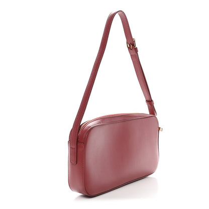 Celine Smooth Calfskin Cuir Triomphe Camera Shoulder Bag Lipstick 3 of 12