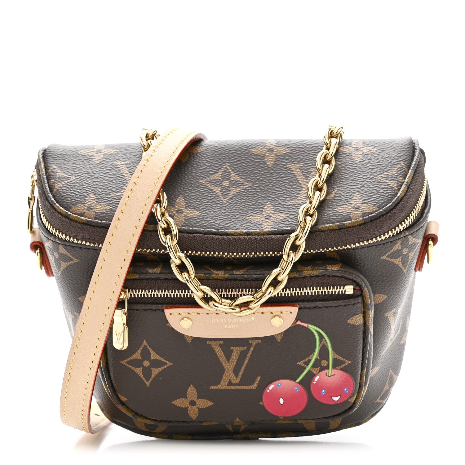 Louis Vuitton LV X TM Monogram Cerises Mini Bumbag 1 of 10