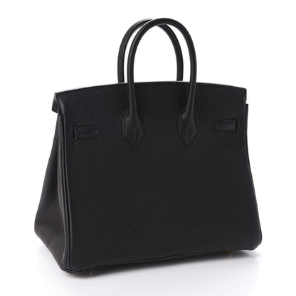 Hermes Togo Birkin 25 Black 3 of 11
