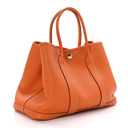 Hermes Negonda Garden Party TPM 30 Orange 3 of 10