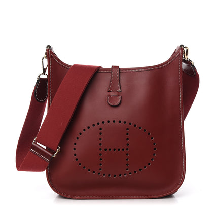 Hermes Chamonix Evelyne PM Rouge H 1 of 19