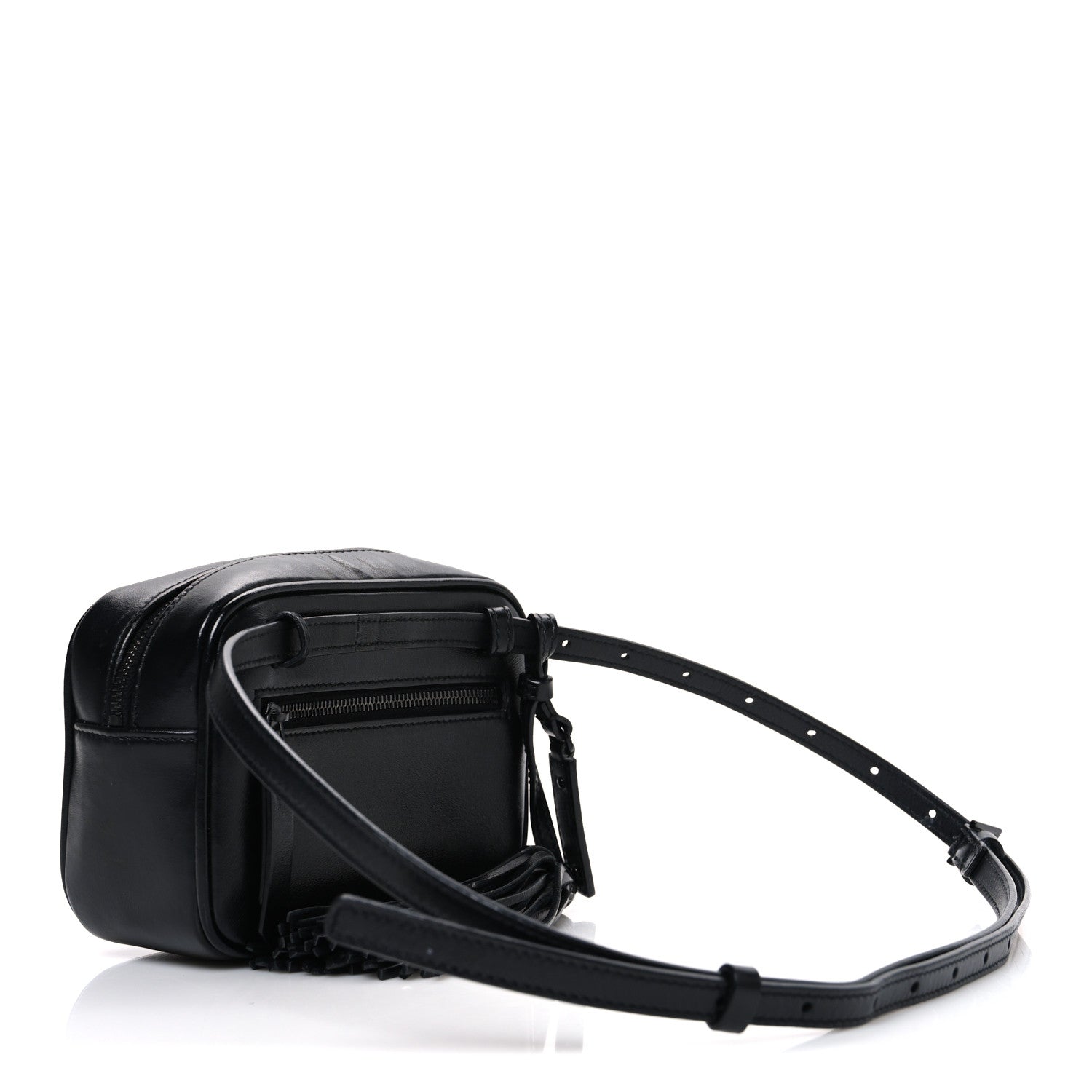 Saint Laurent Calfskin Matelasse Monogram Lou Belt Bag Black 3 of 10
